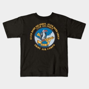 824th Bomb Squadron, 484th Bomb Group - 15th AAF X 300 Kids T-Shirt